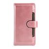 For iPhone 16e Case Split Leather Magnetic Wallet Phone Protector with Wrist Strap