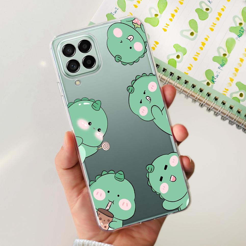 For Cover Samsung M52 5G M54 5G Case Samsung GalaxY M21 Back Cover Halloween Skull 2024 Fashion Pattern Bumper Galaxy M52 M54