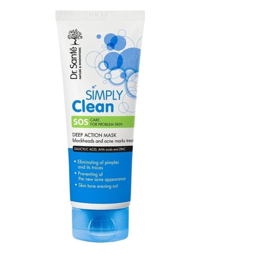 

Simply Clean Deep-acting facial mask Dr. Sante Simply Clean SOS 75ml. 75 ml