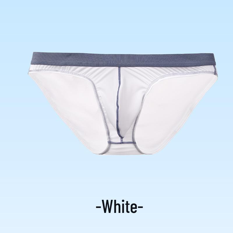 Ultradünne Herren Ice Silk Triangle Slips - Halbtransparent, Schmaler Schritt, Sexy Unterwäsche im japanischen Stil
