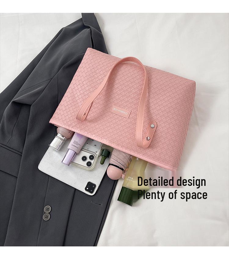 Women's 2026 Summer Trendy Large Capacity Versatile Shoulder Bag - Stylish Fashion Tote