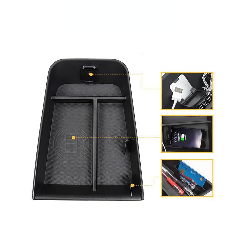 For Ford Mustang Mach-E 2025 2025 Car Central Console Armrest Storage Box Accessories Stowing Tidying Organizers Tray Stowing