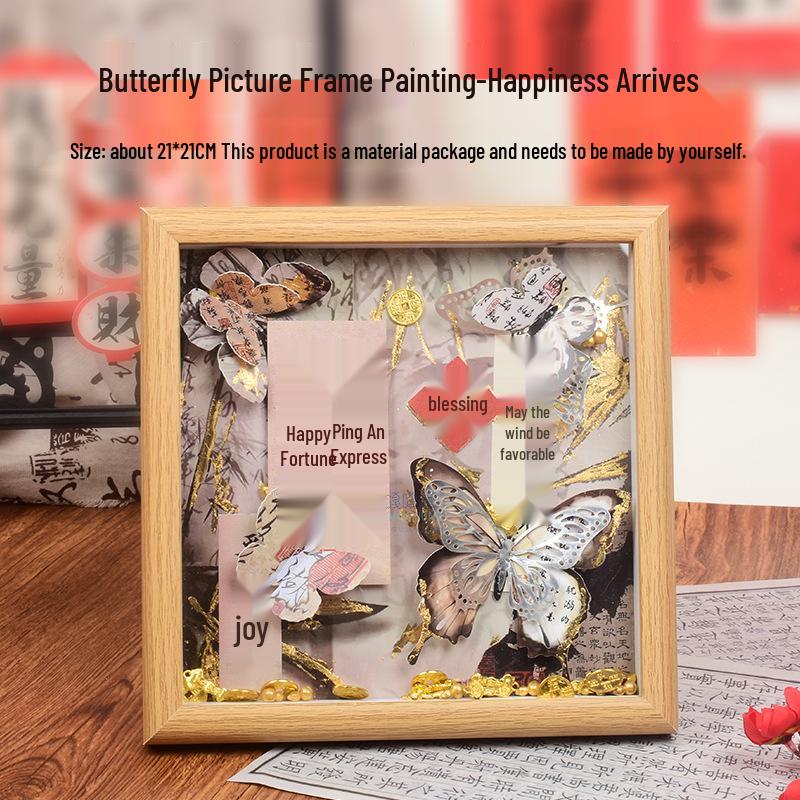 Fu Arrives: Peace & Joy Creative DIY Photo Frame Painting Kit