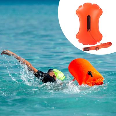 Swim Buoy Float for Open Water, Swimming Belt Bubble Safety Float with Adjustable Waist, Snorkeling, Swim Training, Triathletes, Kayaking