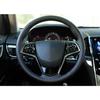 Carbon Fiber Steering Wheel Button Panel Trim For Auto Cadillac ATS-V ATS 13-19