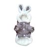 Christmas Dog Jumpsuit with Hood Halloween Fleece Pet Cosplay Rabbit Sweatshirt