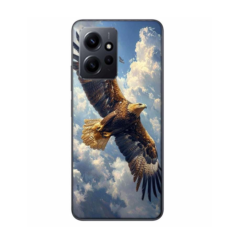 Soaring Eagle Hunting Phone Case For Redmi Note 14 15 Pro 5G 13 12 Pro Plus 11 11T 11E 11S 10 Pro 10S 9 9S Cover Cell Clear TPU