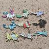 Pikachu Enamel Pins Eeveelution Eevee Lapel Badges Cute Anime Backpack Decoration Metal Brooches Gifts
