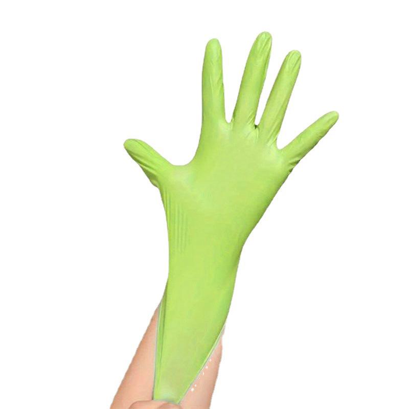 

Разноцветные, одноразовые нитриловые перчатки, незаменимые для кухни, ухода за домашними животными, окрашивания волос, нейл-арта и приготовления пищи XL-10PCS светло-зеленый