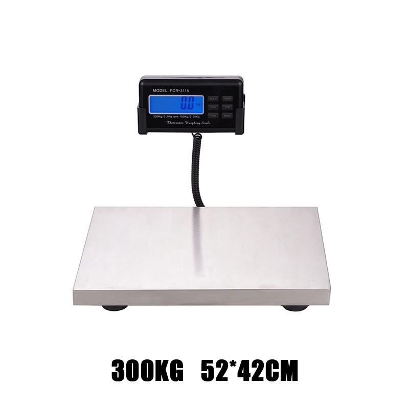 Heavy Electronic Balance Floor Bench Weighting Scale Commercial Digital Display Scales Animal/Parcel Platform Scale