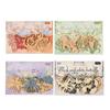 10 pcs Vintage Die-Cut Paper Pack, Non-Stick Journal Decorations, Artistic Collage Materials