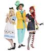 Disney Alice in Wonderland Queen of Hearts Costume for Women, Size 155cm-165cm
