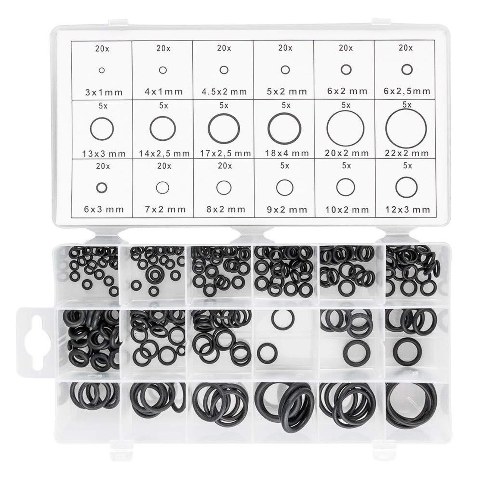 

225 2 Boxes Sizes Rubber Grommet Kit Sealing O For Automotive Rv Rubber Grommet Kit Wiring 3Mm-22Mm Reusable Case One Size чёрный