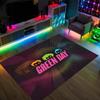 Green Day Design Crystal Velvet Carpet Cozy Non?Slip Printed Rug For Bedroom Living Room Entrance