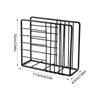 Stable Iron Napkin Holder Stainless Steel Countertop Napkin Organizer  Table Decoration