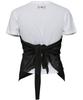 Peulleeoeob Bustier Layered T-Shirt (Fl-122_White&Black)