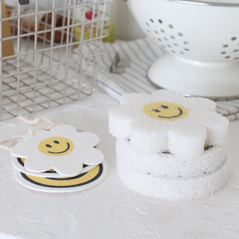 Set de 6 Paños Comprimidos Sonrisa de Margarita