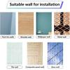 CRASPIRE 8 Sheets 8 Styles Turtle Window Sticker Self Adhesive Sea Grass Ocean Wall Decals Peel and Stick Clings PVC Waterproof Decor for Bedroom