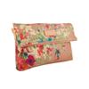 CHRISTIAN LACROIX Eden 4 Crossbody Pouch In Powder Leather with Floral Print