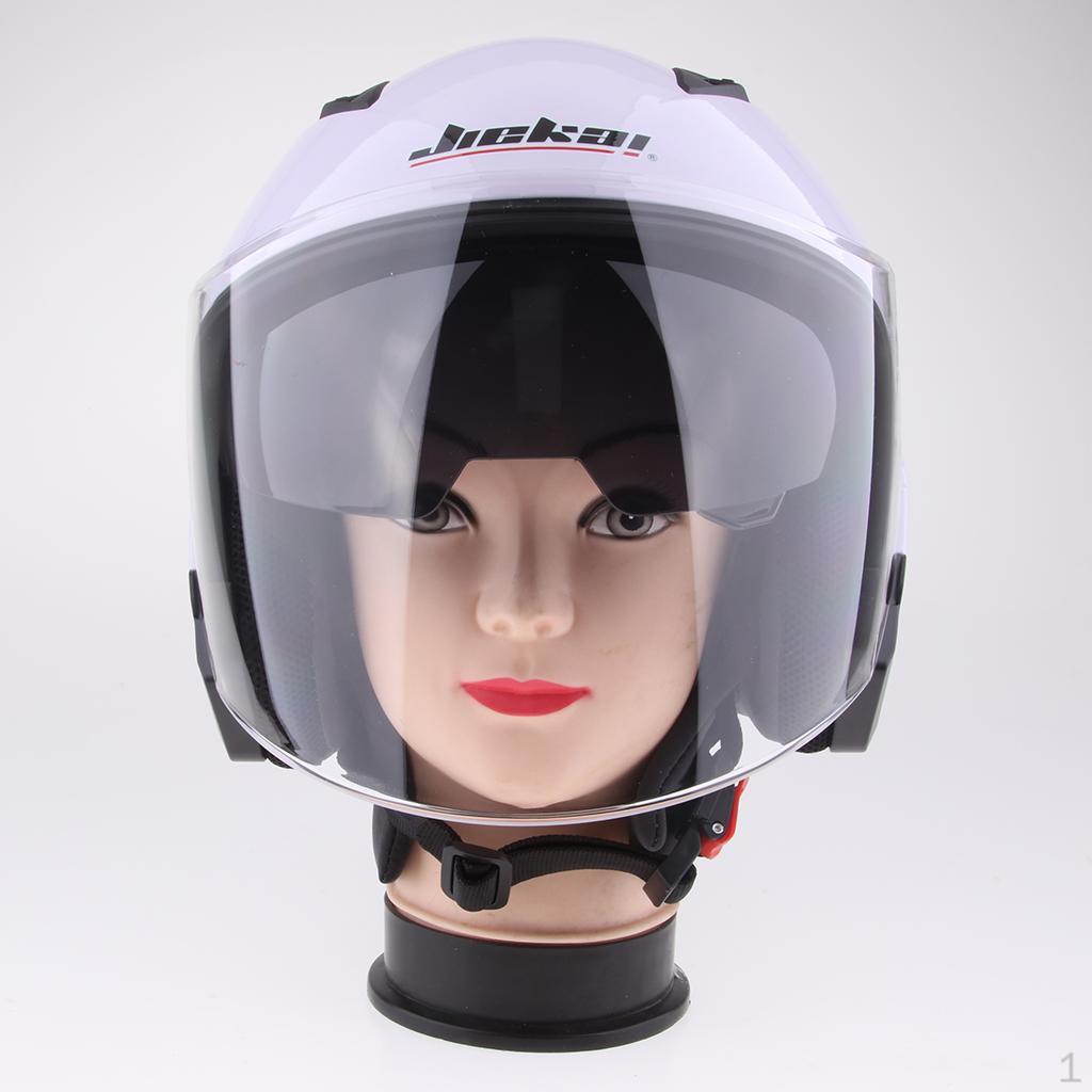 3/4 Open Helmet with Shield - Pick Size & Color