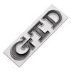 3D Metal Car Front Grill GTD Logo Rear Trunk Sticker Emblem Badge For Volkswagen VW Golf 4 5 6 7 7 MK4 MK5 MK6 MK7 MK8