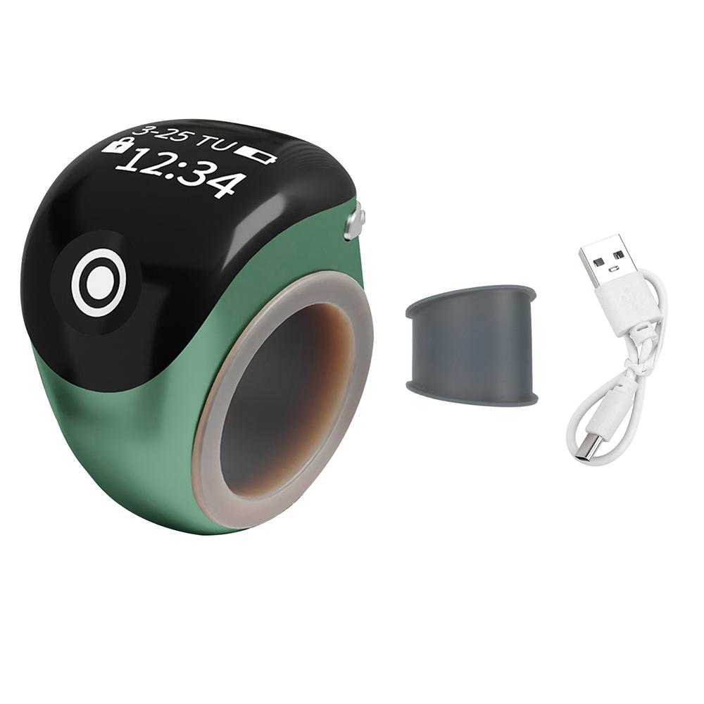 Smart Tasbih Zähler Digitaler Zähler für Muslime Tasbih OLED Digitaler Zähler Tasbeeh Gebetszeit Vibrationserinnerung Zähler