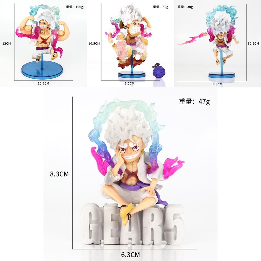 Vibrant Luffy Anime Statue In Sitting Pose Perfect For Serious Collectors And Fans