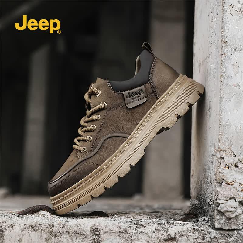 JEEP Men s Casual Workwear Low-Top Shoes 42