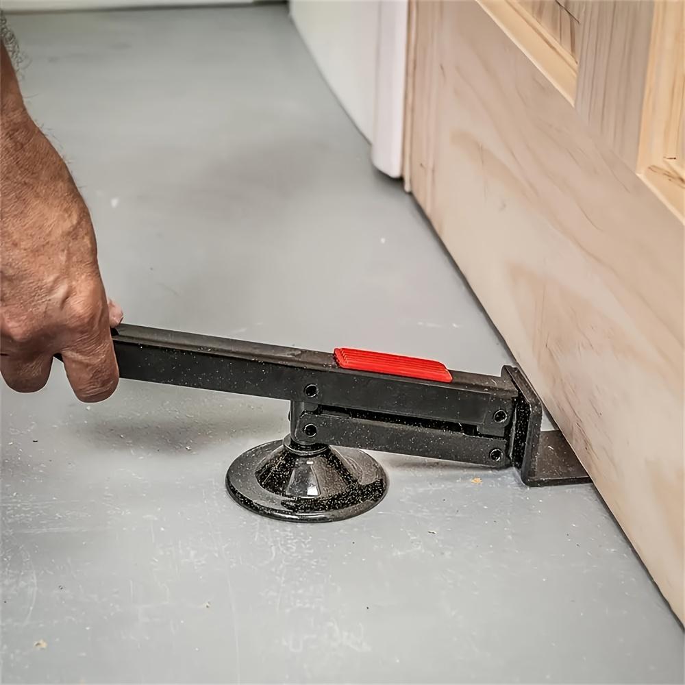 1 Stück Hochleistungs-Handtür-Installationswerkzeug - Ergonomischer Griff Metalltürheber für Hartholz- und Weichholztüren, Robustes DIY-Heimprojekt-Equipment