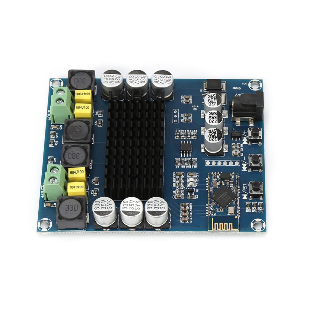 TPA3116D2 Bluetooth 4.0 Dual Channel 120W+120W Digital Audio Amplifier Board with Acrylic Case