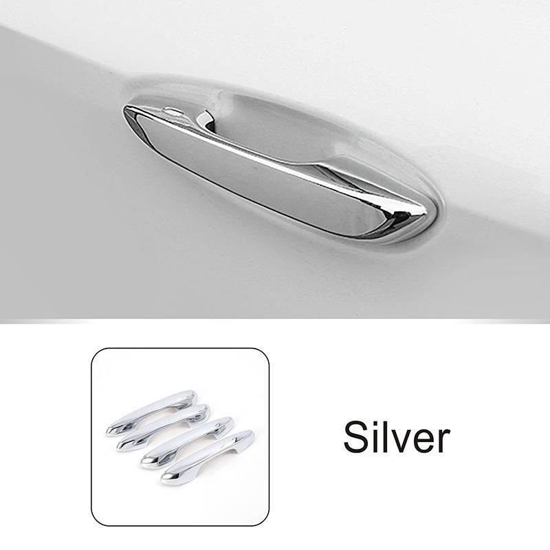 

Стайлинг автомобиля, наружная дверная ручка, чаша, рамка, украшение, наклейка, наклейки из АБС-пластика для Lexus ES 2018-экстерьер Handle Silver