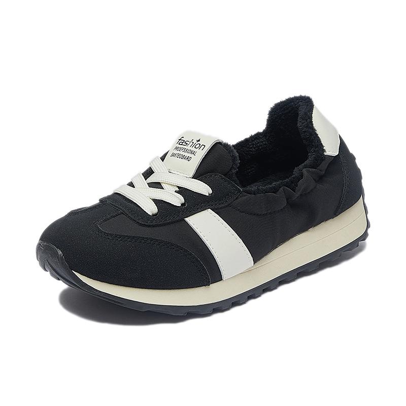 Baskets pour femmes 2024 Automne Nouveaux Mocassins plats de luxe Confortables à enfiler Baskets souples pour femmes Chaussures d'extérieur légères pour femmes