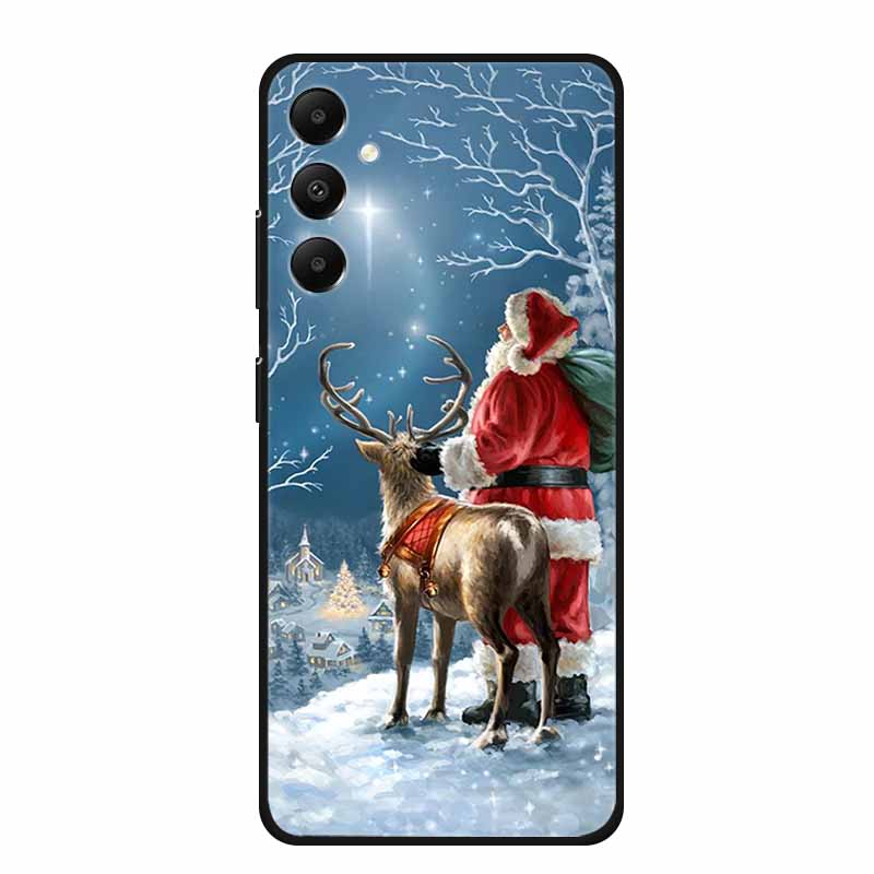 Christmas Phone Case For Samsung Galaxy A35 A 35 05 05s 15 25 55 Soft Silicone TPU Cover for Samsung A05s A05 A15 A25 A55 Case
