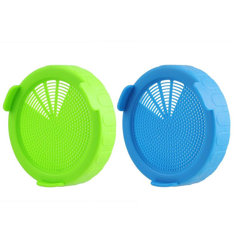 86mm Bean Seed Screen Plastic Sprouting Strainer Lids Covers Cap For Wide Mason Jar Household Garden Tools Hot Sale