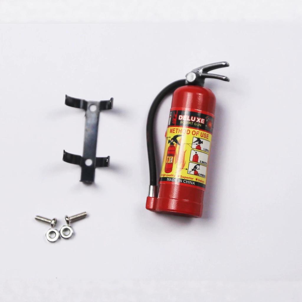 1:10 Scale Dollhouse Miniature Fire Extinguisher with Bracket