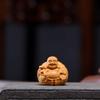 Miniatur Buddha Statue Handwerk Mini Handgefertigte Statue Lachender Buddha Maitreya Skulptur Tischplatte