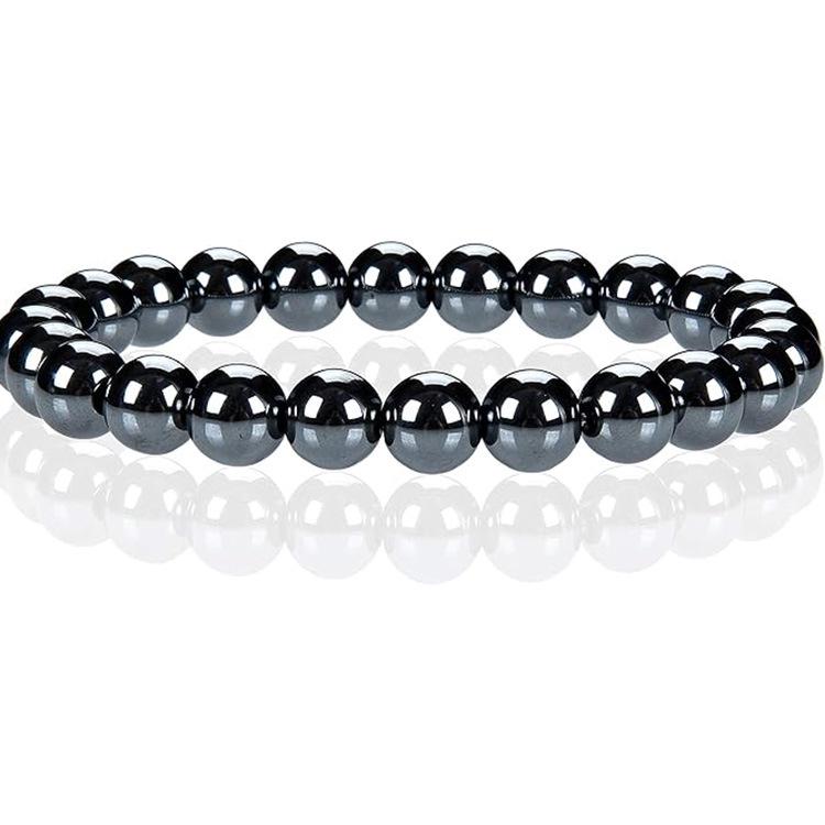 Brazilian Red Agate and Tiger Eye Volcanic Stone Bracelet with Cat's Eye Beads for Men and Women