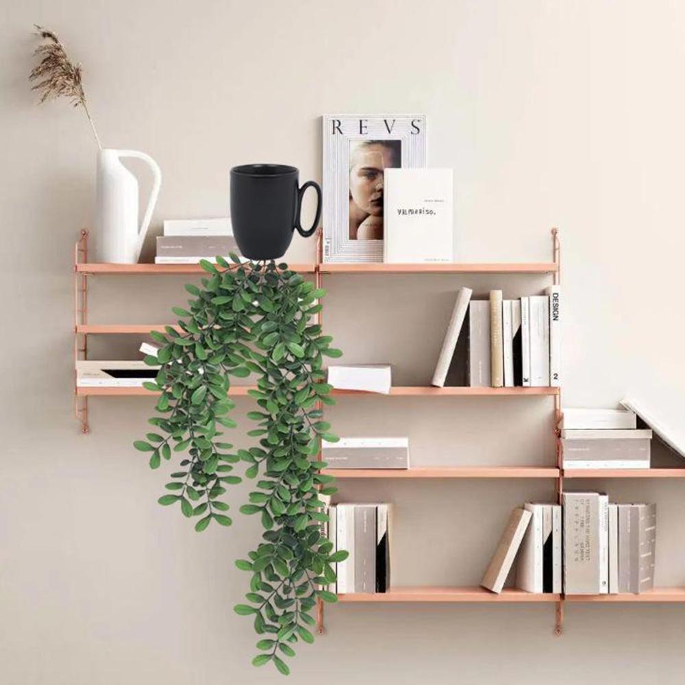 1PC Artificial Hanging Simulated Green Plants, Locust Leaves, Wall-Mounted Vines For Shading And Wall Decoration