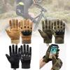 Tactical Black Half Finger Gloves For Outdoor Sports Durable Anti-slip Protection For Cycling And Fitness