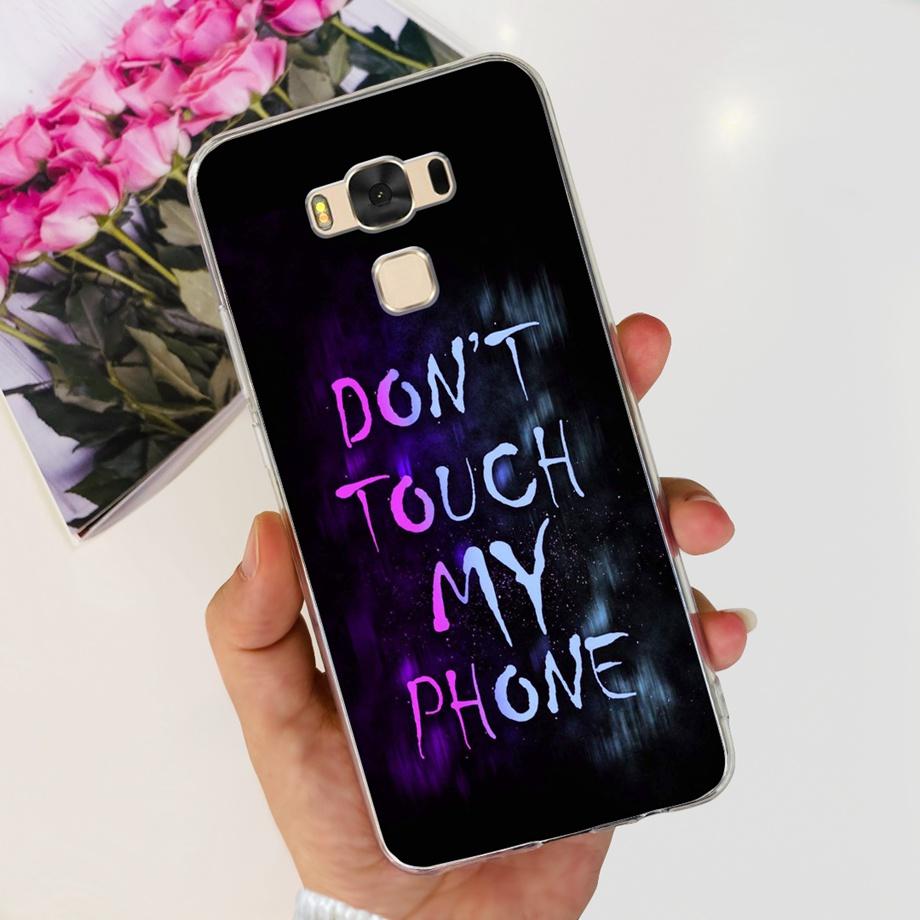 For ASUS ZenFone 3 Max ZC553KL Back Cover Case Soft Clear Silicone Shockproof Protection Funda Coque On ASUS ZC553KL Capas