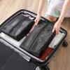 Outdoor Multi-Functional Transparent Mesh Shoe Bag with Print Logo