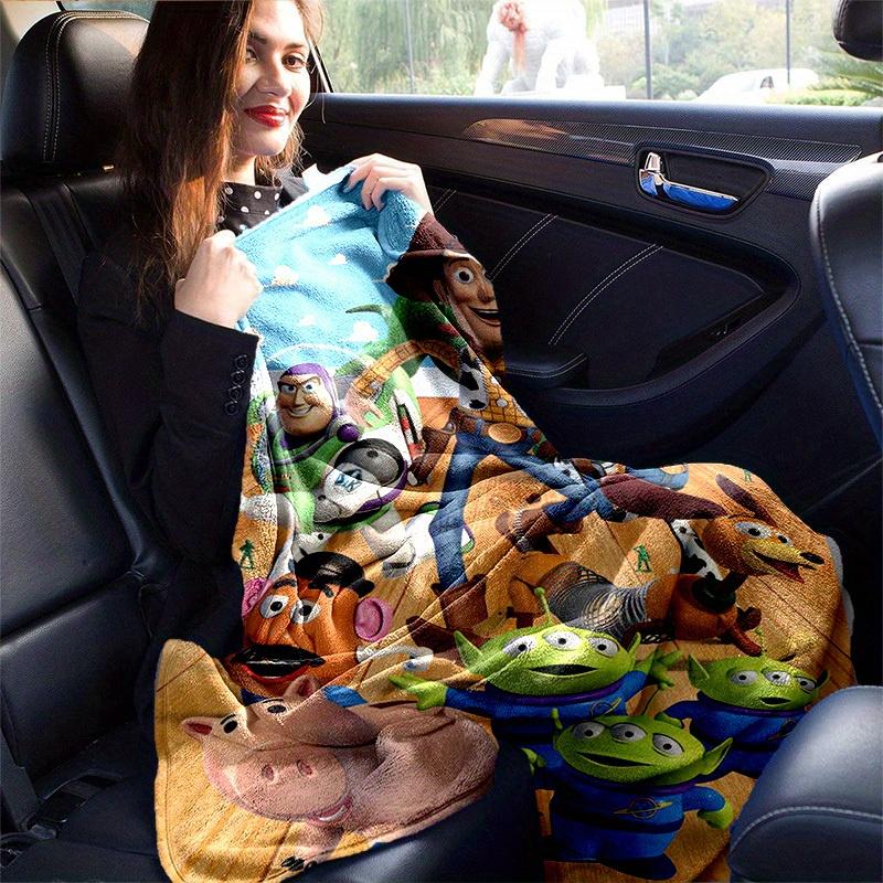 1 pezzo, Coperte Plaid Personaggi Toy Story Decorazioni per la Casa, Copridivano, Esterno, Regalo per Amici, Coperta in Flanella, Camera da Letto, Soggiorno, Viaggio