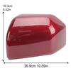 Rearview Mirror Cover Cap For Ford F150 2015 2016 2017 2018   Dark Red With Buckle Side Mirror Cover Cap Car Accessories