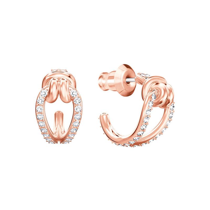 Swarovski Lifelong Piercing Exquisite Fashion Artificial Crystal Earrings Women's 5392920
