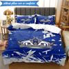3PCS Los Angeles ice hockey  Bedding Set,Including 1pc Duvet Cover And 2pcs Pillowcases Perfect for Bedroom, Dormitory, Fan Christmas gift
