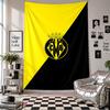 Villarreal FC Wall Tapestry Home Decor Wall Hanging Cloth for Bedroom Living Room Background