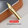 MAJOHN Ti-P141 Titanium Alloy Piston Fountain Pen Metal Hammer Pattern Version Fountain Pen School Office Supplies Stationery