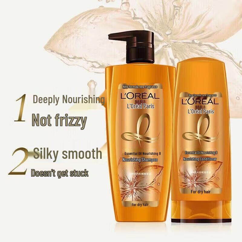 L'Oreal Essential Oil Nourishing Shampoo & Conditioner Set