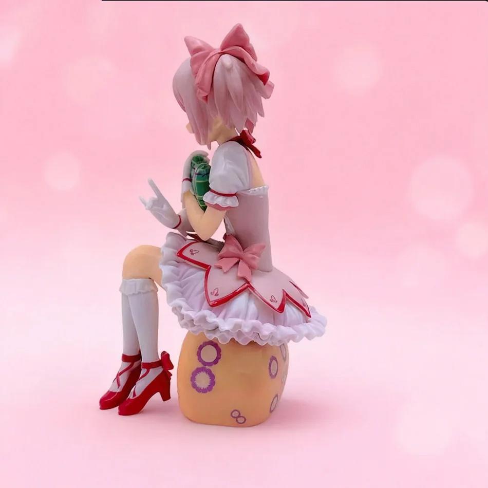 Anime Puella Magi Madoka Magica Aniem Figure Kaname Cute Models Figurines Desktop Ornaments Exquisite Toy Collection Otaku Gifts