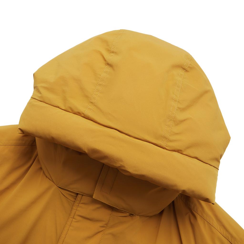 Li-Ning Hot Pot Down Series Water-Resistant Self-Adjusting Temperature Hooded 600 Fill Power Extreme Cold Outdoor Long Winter Down Jacket AYMU661-5